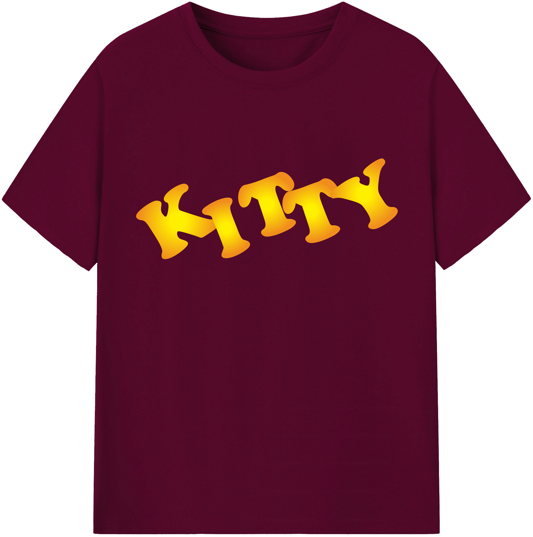 （画像用） Hello Kitty ハローキティ レディースカジュアルプリントTシャツ（綿100％）
